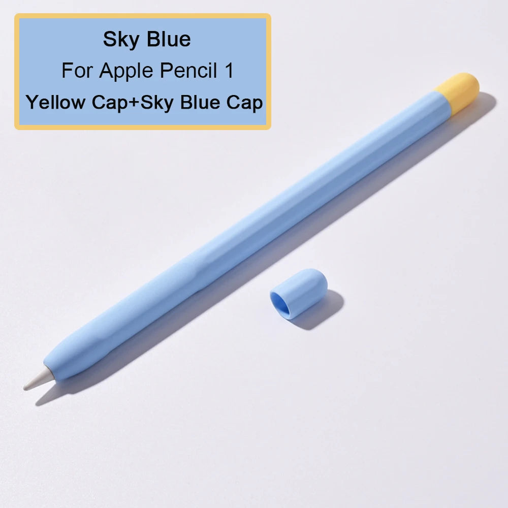 Apple Pencil 1st & 2nd Generation Case – Ultra Thin Soft Silicone Protective Cover Sleeve