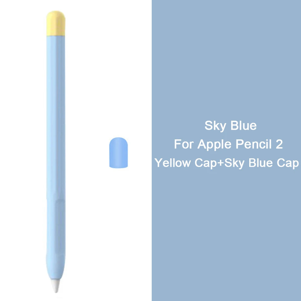 Apple Pencil 1st & 2nd Generation Case – Ultra Thin Soft Silicone Protective Cover Sleeve