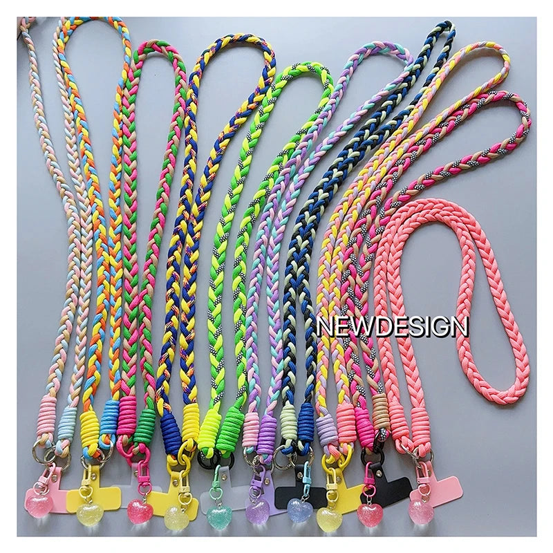 Creative Cartoon Universal Phone Lanyard - Long Crossbody Rope with Cartoon Decorative Pendant, Accessory