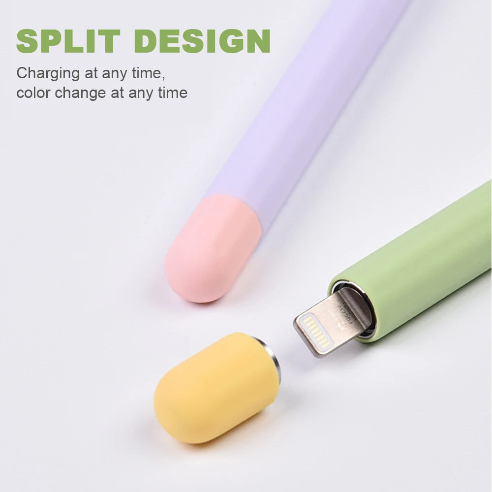 Apple Pencil 1st & 2nd Generation Case – Ultra Thin Soft Silicone Protective Cover Sleeve