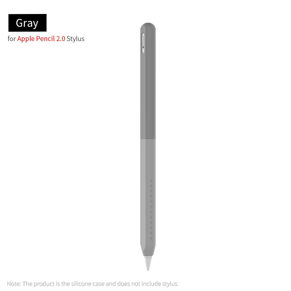 Liquid Silicone Case for Apple Pencil 2.0 Pro Stylus Protective Cover Pencil 2nd Gen Case Pencil2.0 DoesNot Affect Charge