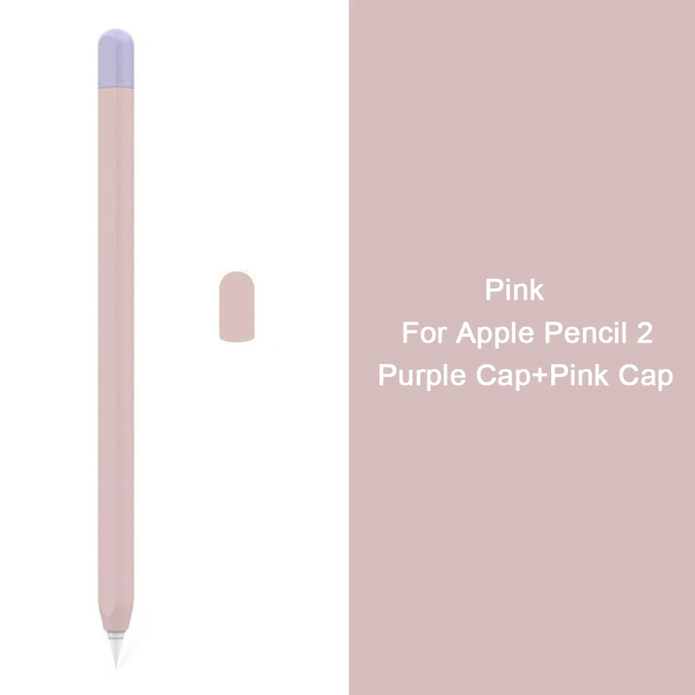Apple Pencil 1st & 2nd Generation Case – Ultra Thin Soft Silicone Protective Cover Sleeve