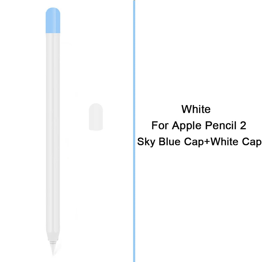 Apple Pencil 1st & 2nd Generation Case – Ultra Thin Soft Silicone Protective Cover Sleeve