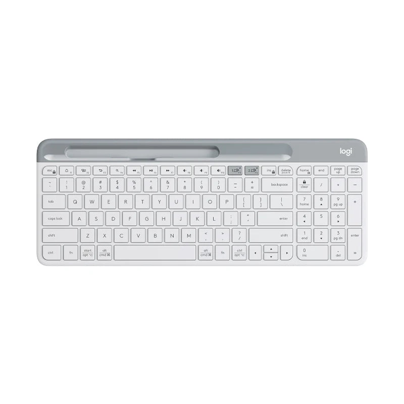 Logitech K580 Wireless Keyboard Portable Thin Light Multi-device Office Keyboard For PC Tablet Laptop Ipad Office Computer
