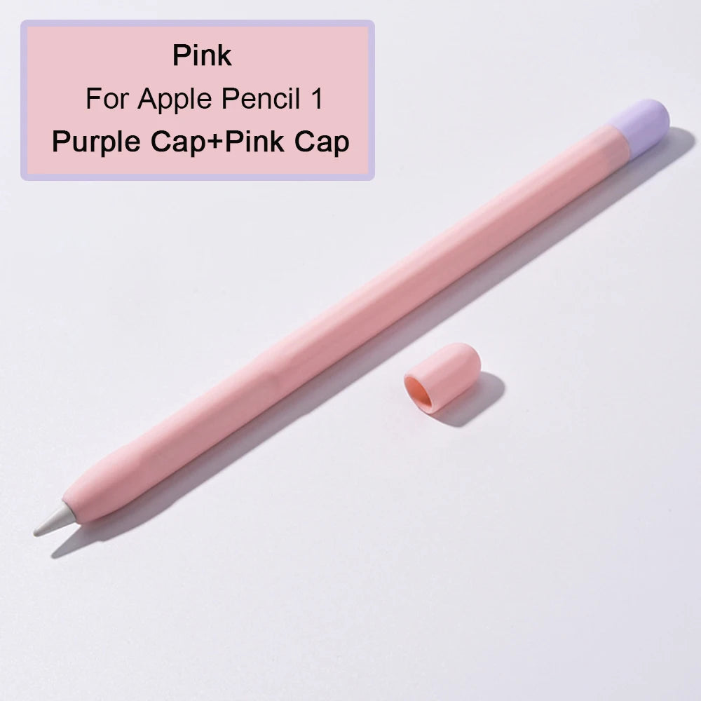 Apple Pencil 1st & 2nd Generation Case – Ultra Thin Soft Silicone Protective Cover Sleeve