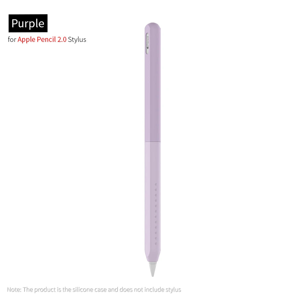 Liquid Silicone Case for Apple Pencil 2.0 Pro Stylus Protective Cover Pencil 2nd Gen Case Pencil2.0 DoesNot Affect Charge