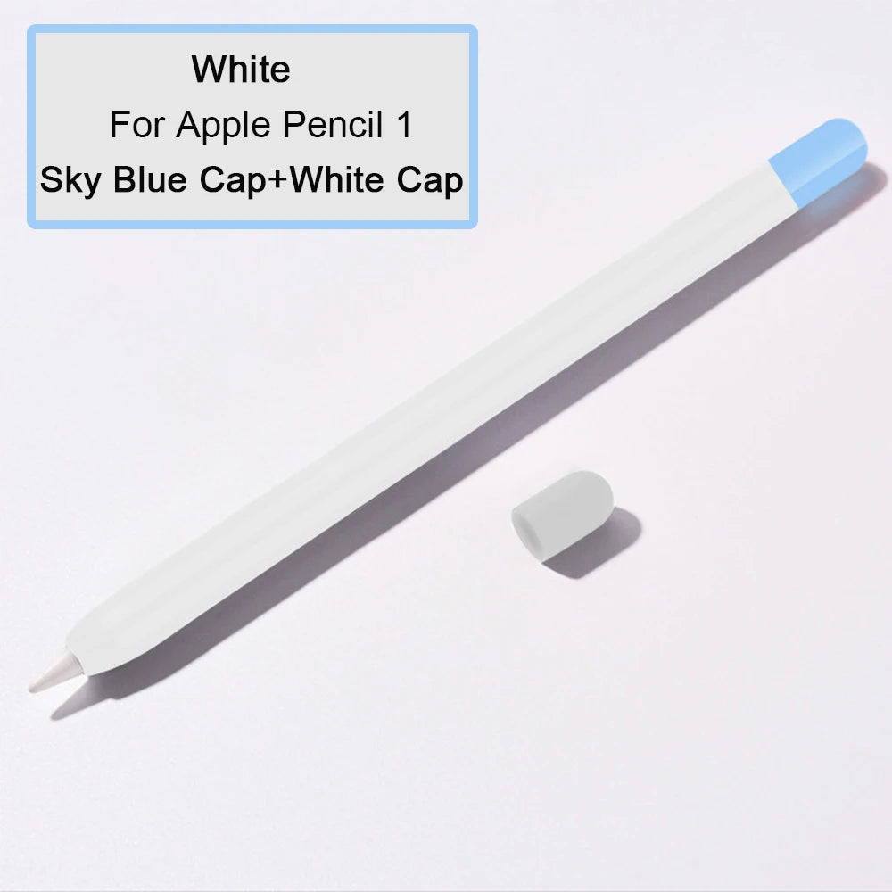 Apple Pencil 1st & 2nd Generation Case – Ultra Thin Soft Silicone Protective Cover Sleeve