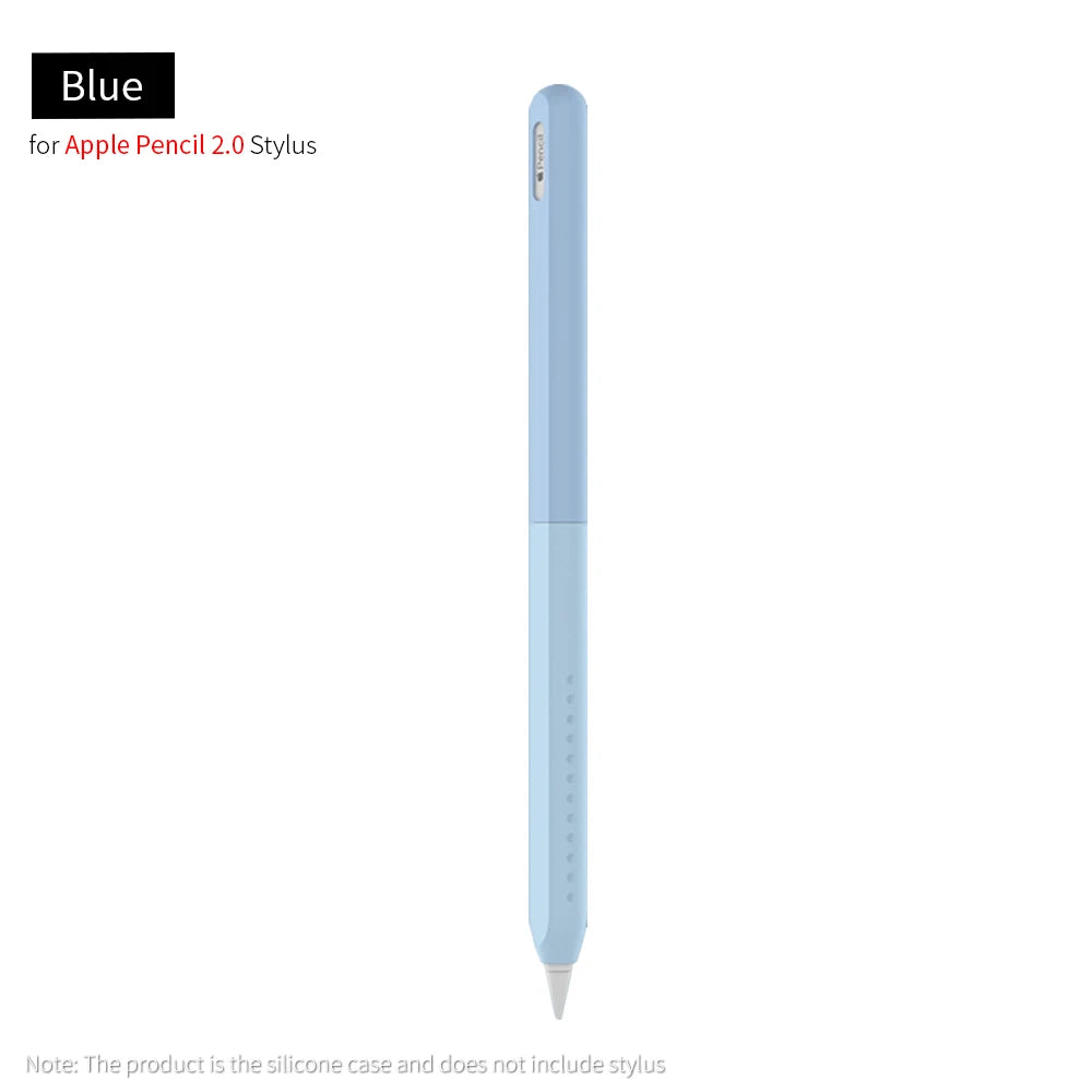 Liquid Silicone Case for Apple Pencil 2.0 Pro Stylus Protective Cover Pencil 2nd Gen Case Pencil2.0 DoesNot Affect Charge