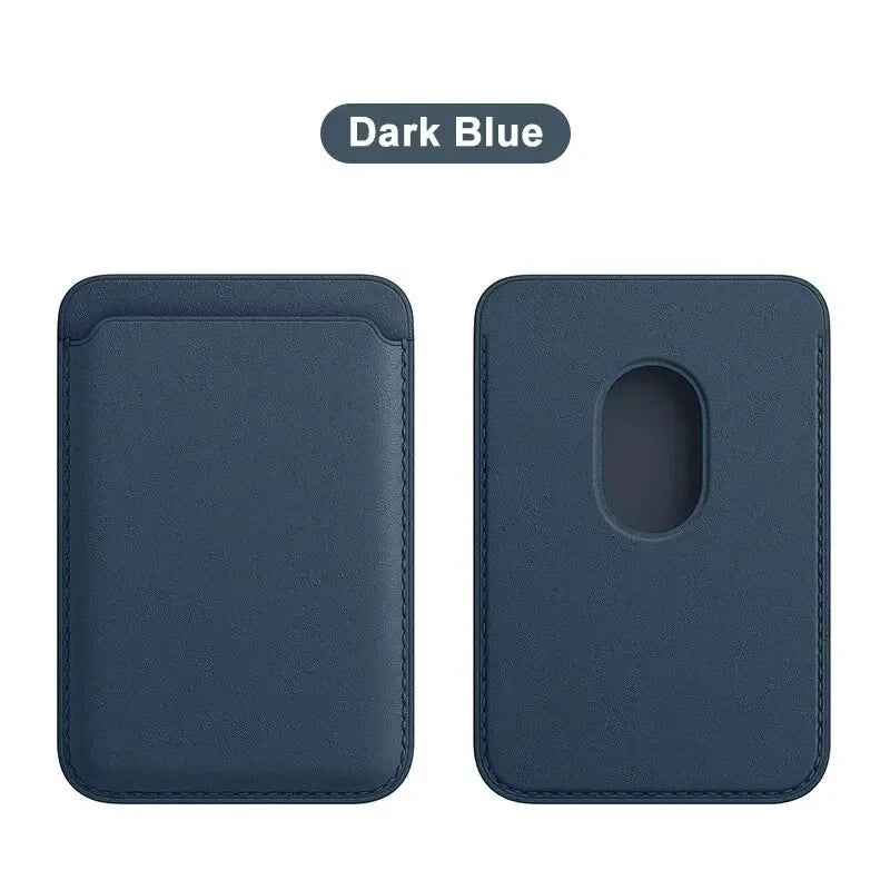 Magnetic Leather Wallet Case for iPhone 15/14/13/12 Pro Max – Card Holder Protective Cover