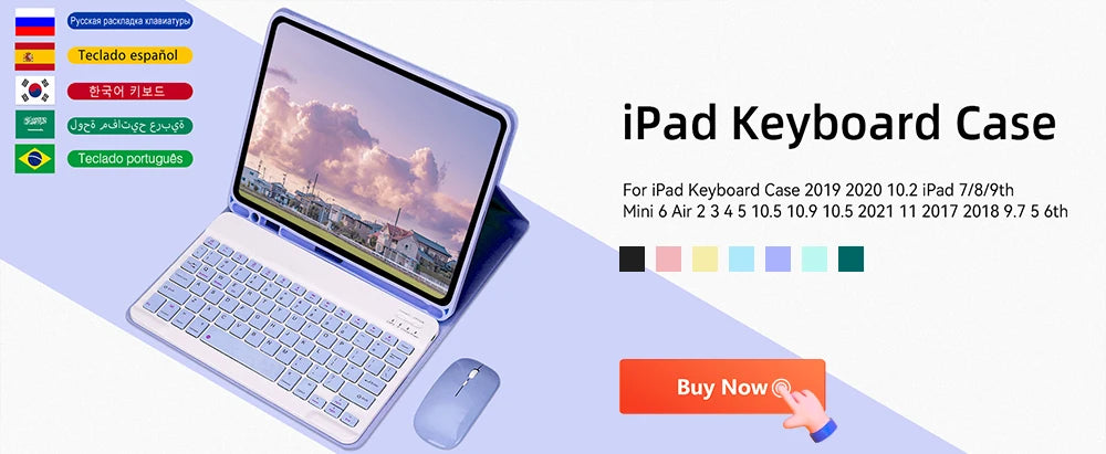 Tablet Handbag Case 9-11inch For iPad Air 4 5 Pro 11 Mini 5 6 iPad Case For XiaoMi 5 Samsung Huawei Lenovo Shockproof Pouch Bags