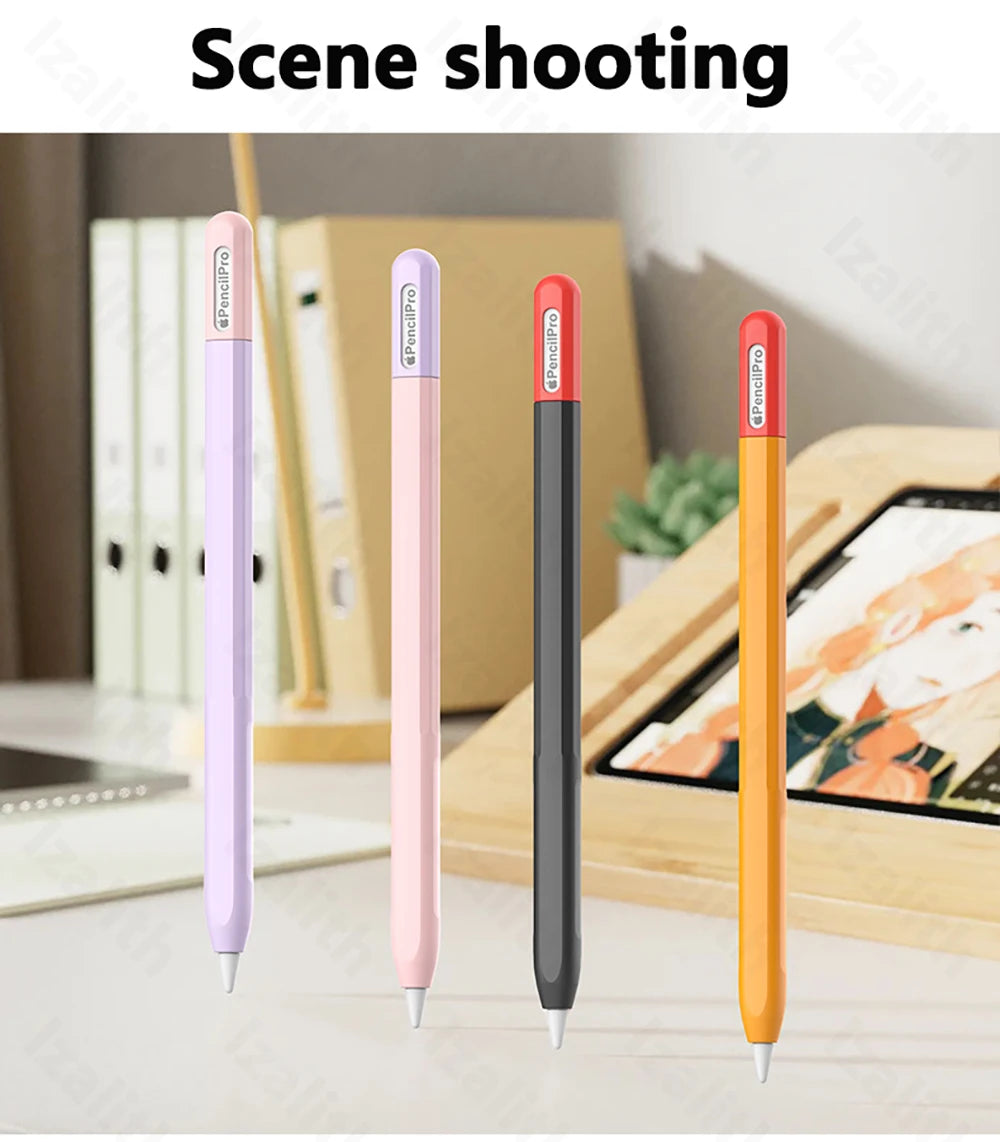 Apple Pencil Pro Case – Ultra Thin Soft Silicone Protective Cover for iPad Pencil Pro