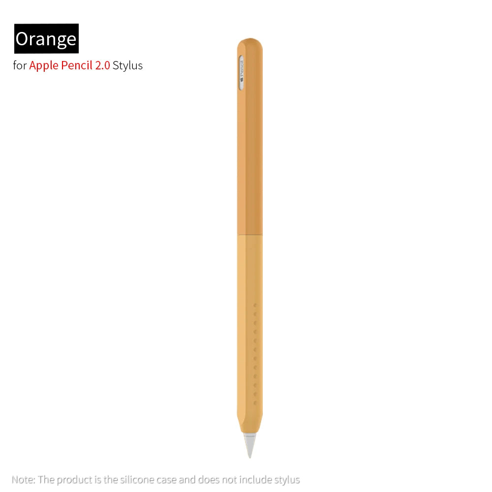 Liquid Silicone Case for Apple Pencil 2.0 Pro Stylus Protective Cover Pencil 2nd Gen Case Pencil2.0 DoesNot Affect Charge
