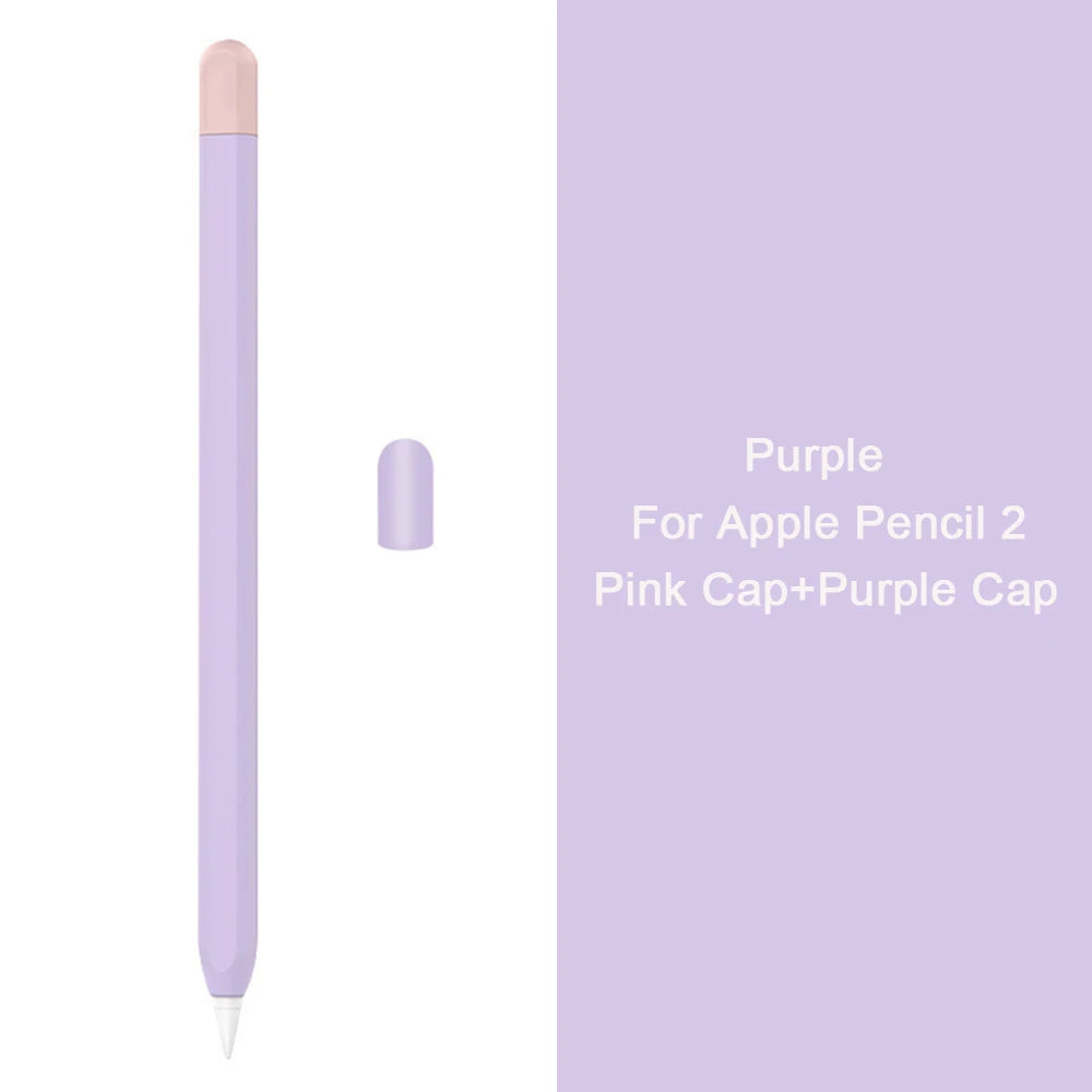Apple Pencil 1st & 2nd Generation Case – Ultra Thin Soft Silicone Protective Cover Sleeve
