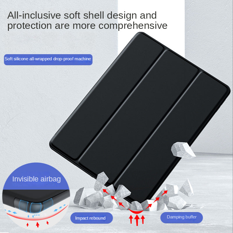iPad Case with Pencil Holder – Compatible with iPad Air 5 (2022), Pro 11 (2024), 6th–10th Gen, 9.7/10.2/10.5 Inch