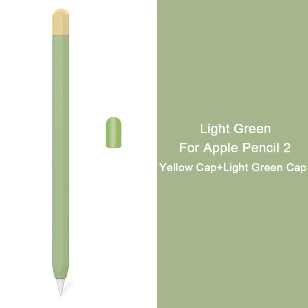 Apple Pencil 1st & 2nd Generation Case – Ultra Thin Soft Silicone Protective Cover Sleeve