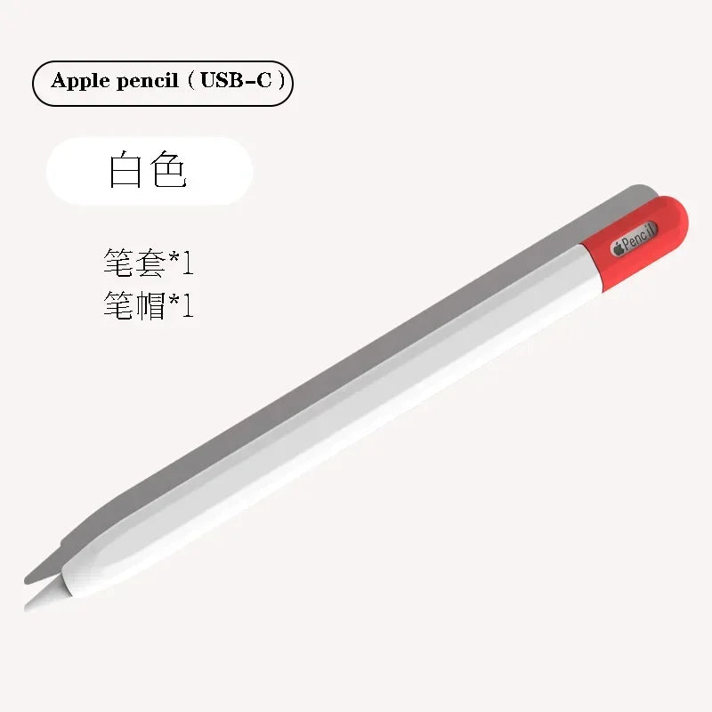 Silicon Case For Apple Pencil 3 USB-C Protective Cover For iPad Pencil Touch Pen Grip Holder Sleeve Portable Stylus Cover
