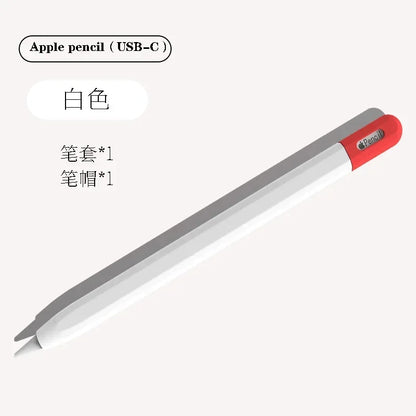 Silicon Case For Apple Pencil 3 USB-C Protective Cover For iPad Pencil Touch Pen Grip Holder Sleeve Portable Stylus Cover