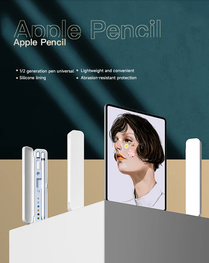 Universal Pencil Storage Box For Apple Pencil 2nd Generation 1st Ipad Touch Pencil Case Portable Holder Nib Case iPencil Stylus