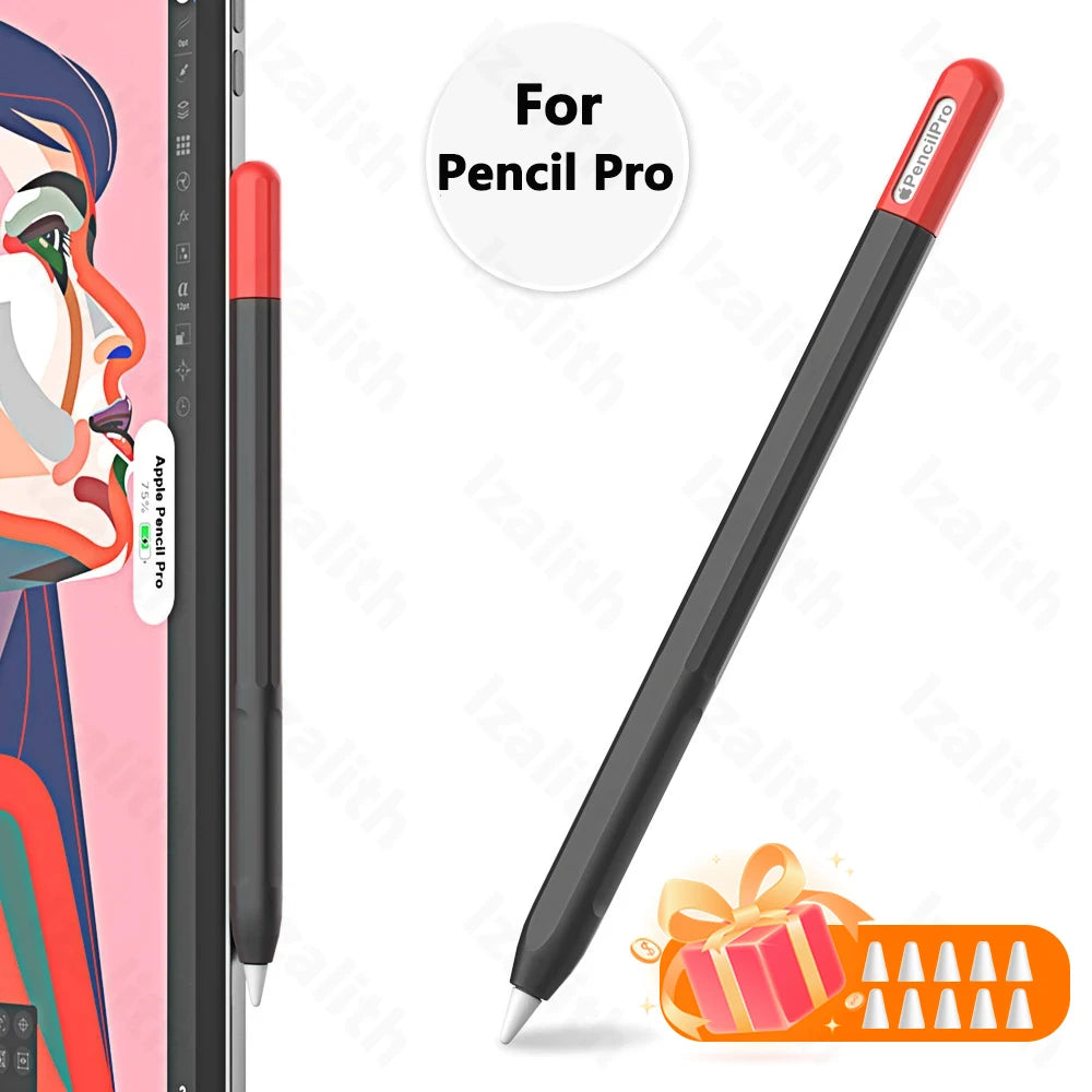 Apple Pencil Pro Case – Ultra Thin Soft Silicone Protective Cover for iPad Pencil Pro