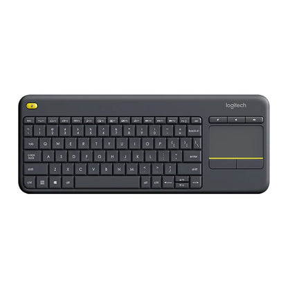 Logitech K400Plus Wireless Keyboard with Touch Panel Android Smart TV PC Laptop Office Keyboard Original binding