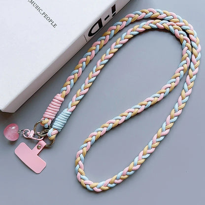 Creative Cartoon Universal Phone Lanyard - Long Crossbody Rope with Cartoon Decorative Pendant, Accessory