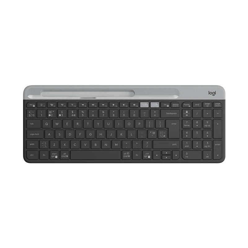 Logitech K580 Wireless Keyboard Portable Thin Light Multi-device Office Keyboard For PC Tablet Laptop Ipad Office Computer