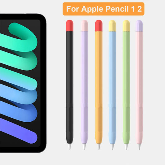 Apple Pencil 1st & 2nd Generation Case – Ultra Thin Soft Silicone Protective Cover Sleeve