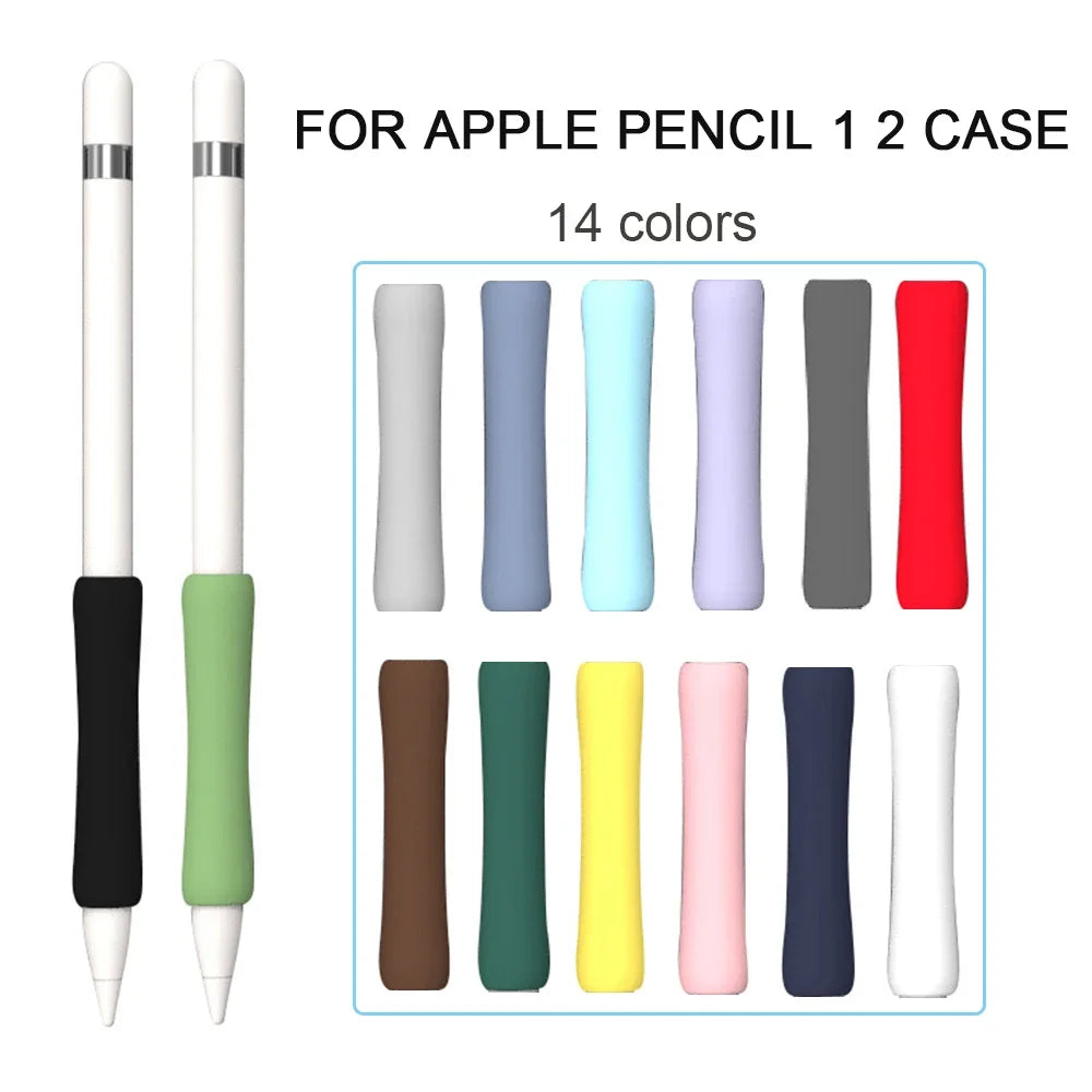 Apple Pencil 1st & 2nd Generation Case – Universal Colorful Silicone Protective Cover Sleeve