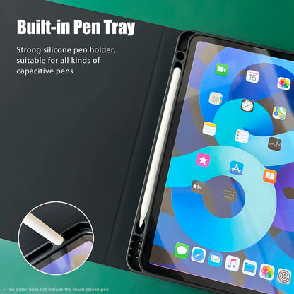 iPad Keyboard Case with Wireless Mouse – Magic Keyboard Cover for iPad 9th/10th Gen, 7th/8th, Pro 11 M4, Air M3/5/4