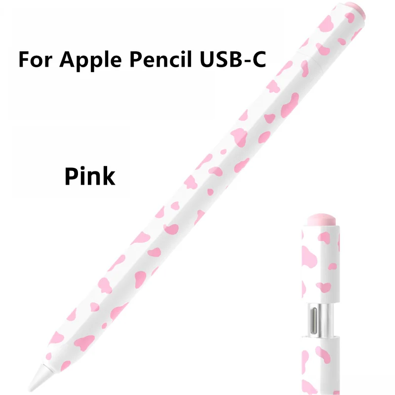 Apple Pencil 2nd Gen / Pencil Pro / USB-C Stylus Case – Soft Silicone Protective Cover, Shockproof Non-Slip