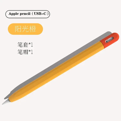 Silicon Case For Apple Pencil 3 USB-C Protective Cover For iPad Pencil Touch Pen Grip Holder Sleeve Portable Stylus Cover