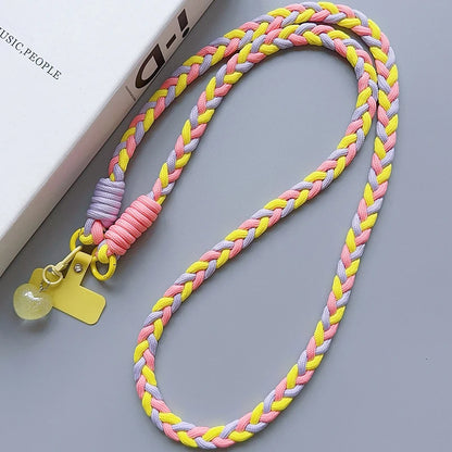 Creative Cartoon Universal Phone Lanyard - Long Crossbody Rope with Cartoon Decorative Pendant, Accessory