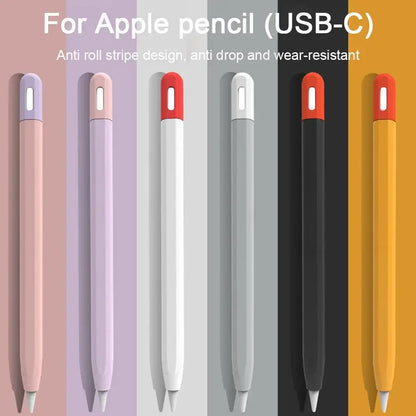 Silicon Case For Apple Pencil 3 USB-C Protective Cover For iPad Pencil Touch Pen Grip Holder Sleeve Portable Stylus Cover