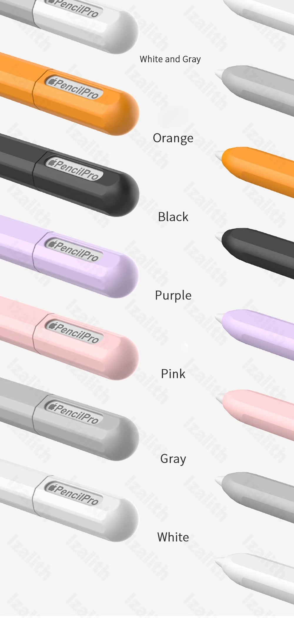 Apple Pencil Pro Case – Ultra Thin Soft Silicone Protective Cover for iPad Pencil Pro