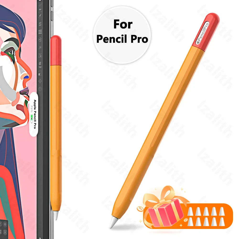 Apple Pencil Pro Case – Ultra Thin Soft Silicone Protective Cover for iPad Pencil Pro