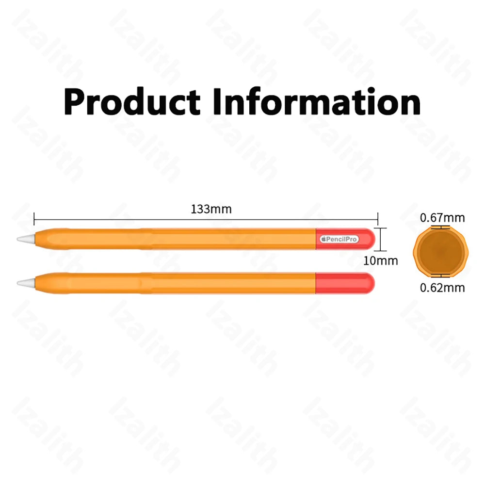 Apple Pencil Pro Case – Ultra Thin Soft Silicone Protective Cover for iPad Pencil Pro