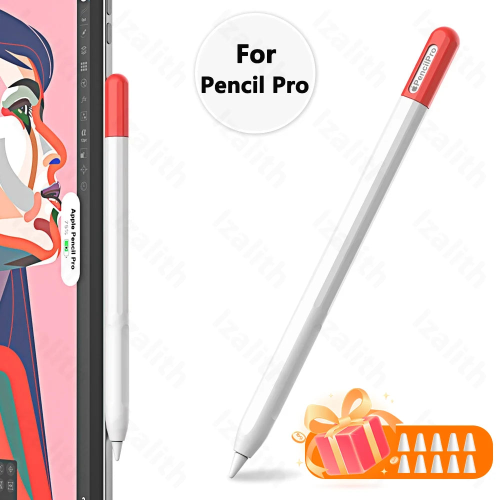 Apple Pencil Pro Case – Ultra Thin Soft Silicone Protective Cover for iPad Pencil Pro