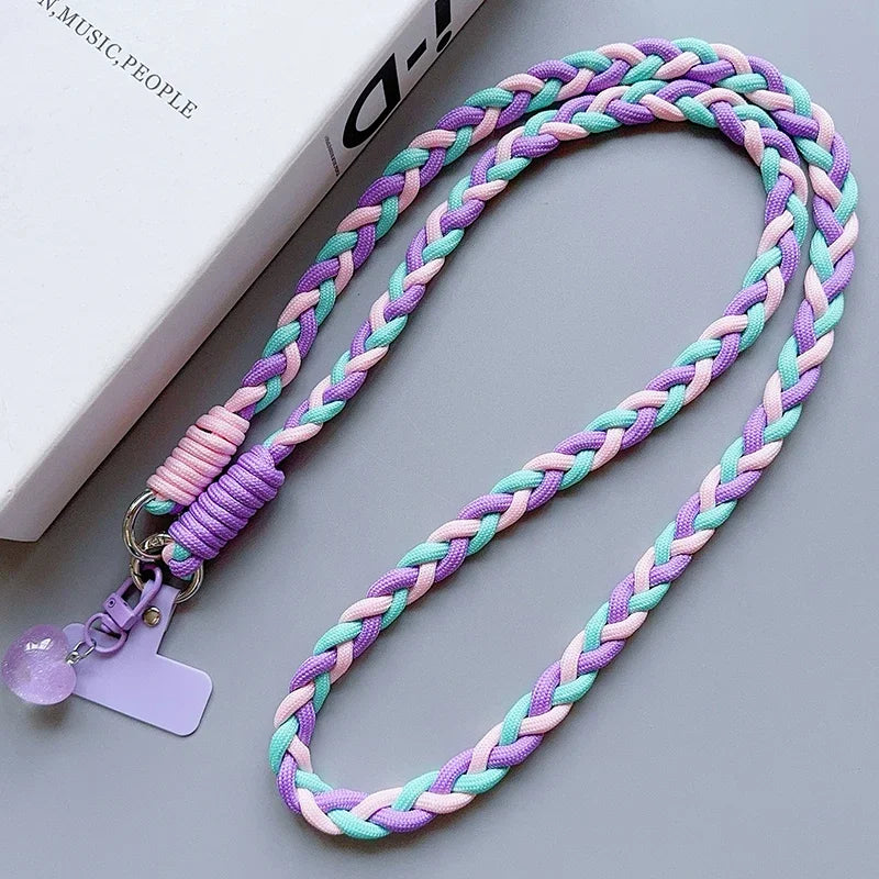 Creative Cartoon Universal Phone Lanyard - Long Crossbody Rope with Cartoon Decorative Pendant, Accessory