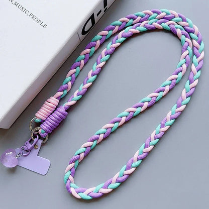 Creative Cartoon Universal Phone Lanyard - Long Crossbody Rope with Cartoon Decorative Pendant, Accessory