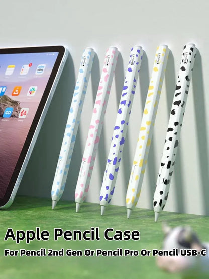 Apple Pencil 2nd Gen / Pencil Pro / USB-C Stylus Case – Soft Silicone Protective Cover, Shockproof Non-Slip