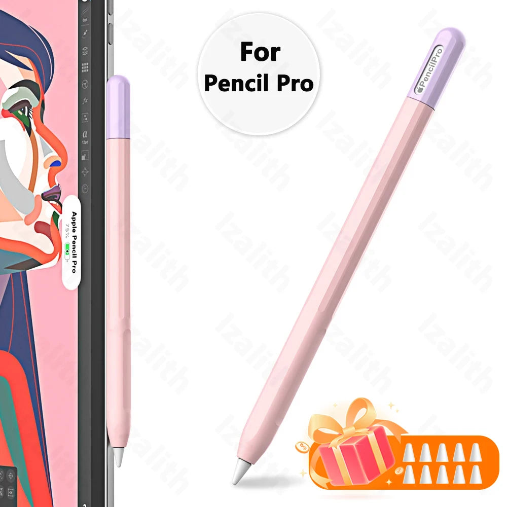 Apple Pencil Pro Case – Ultra Thin Soft Silicone Protective Cover for iPad Pencil Pro