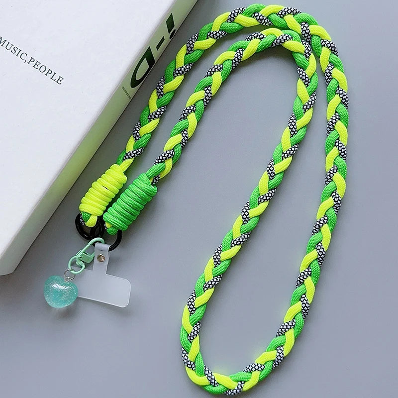 Creative Cartoon Universal Phone Lanyard - Long Crossbody Rope with Cartoon Decorative Pendant, Accessory