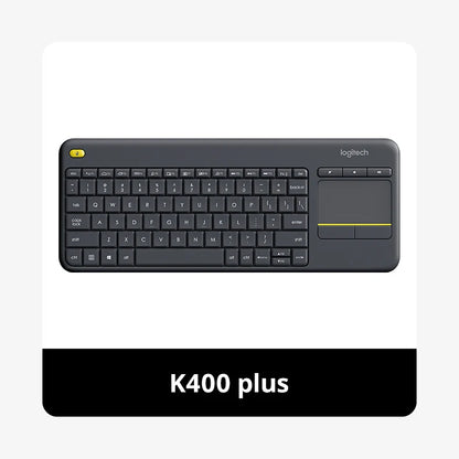 Logitech K400Plus Android Smart TV Laptop Touch Panel Wireless Touch Keyboard