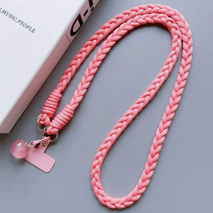 Creative Cartoon Universal Phone Lanyard - Long Crossbody Rope with Cartoon Decorative Pendant, Accessory