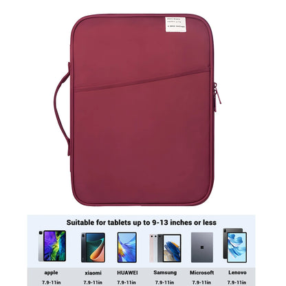 Tablet Handbag Case 9-11inch For iPad Air 4 5 Pro 11 Mini 5 6 iPad Case For XiaoMi 5 Samsung Huawei Lenovo Shockproof Pouch Bags