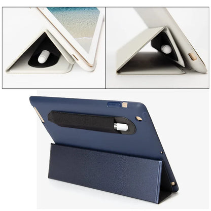 4-in-1 Pack Universal Stylus Holder – Self Adhesive Pencil Sleeve Pouch for Apple Pencil 1 & 2, iPad Pen Case