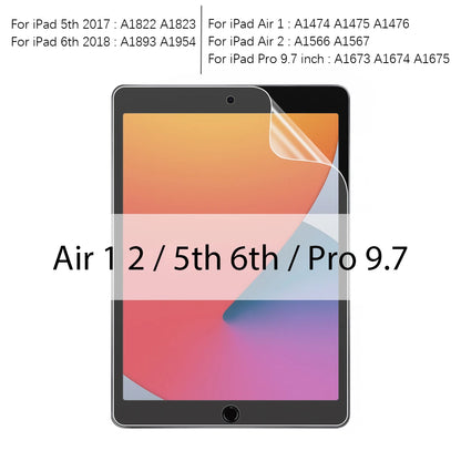 Matte Screen Protector for iPad Air 5/4/3/2 & Pro 11/12.9 – Paperlike Film for Writing & Drawing