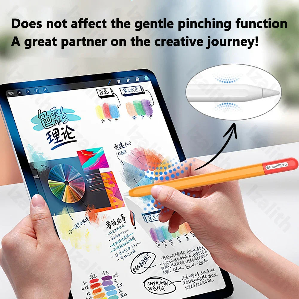 Apple Pencil Pro Case – Ultra Thin Soft Silicone Protective Cover for iPad Pencil Pro