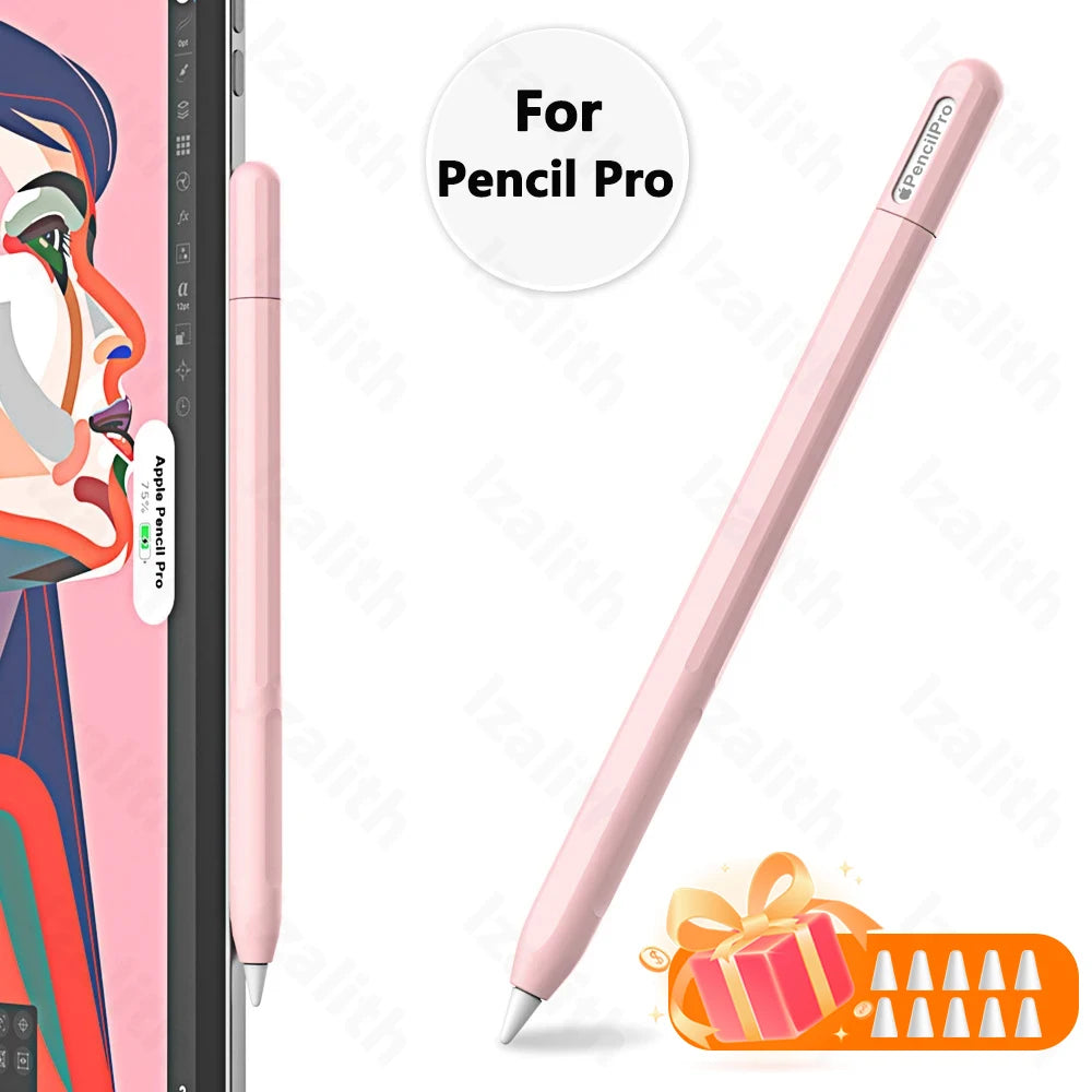 Apple Pencil Pro Case – Ultra Thin Soft Silicone Protective Cover for iPad Pencil Pro