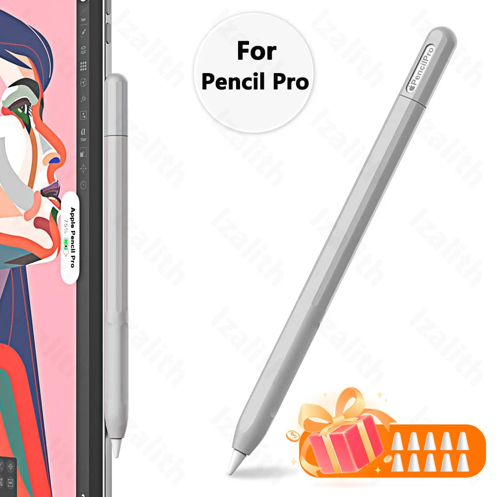 Apple Pencil Pro Case – Ultra Thin Soft Silicone Protective Cover for iPad Pencil Pro